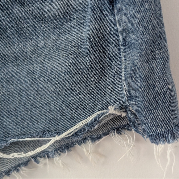 Agolde Parker Vintage Cut Off Short Agolde Denim Shorts Size 28 - Picture 5 of 13